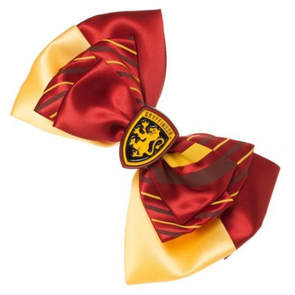✨NEW✨ Harry Potter Gryffindor House Hogwarts Hair Bow / Brooch Pin - Picture 2 of 5